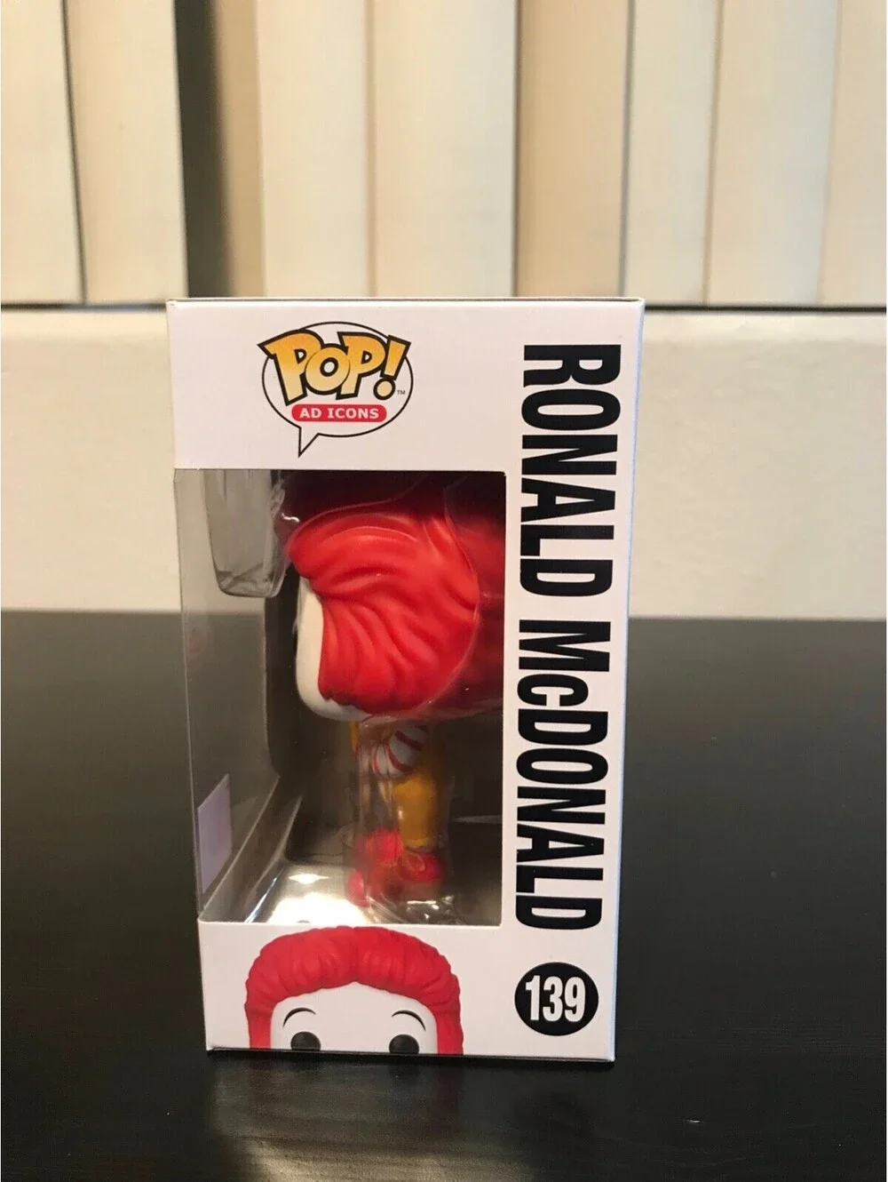 THAILAND EXCLUSIVE Ronald McDonald Funko Pop Ad Icons #139 McDonald's Clown Food